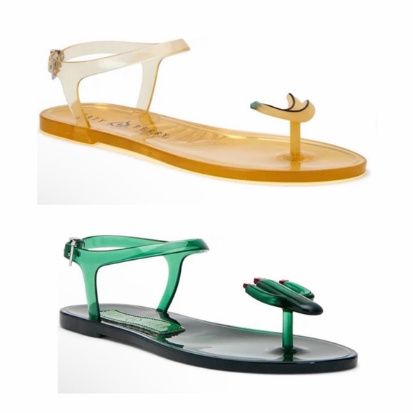 Katy Perry Collections Shoes - Kary Perry Jelly T-Strap Flat Sandals bundle new 5 size